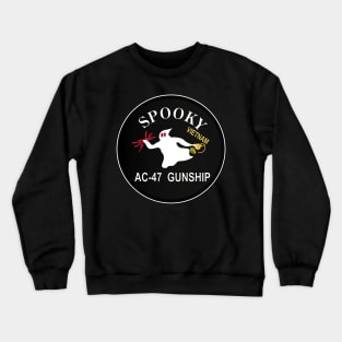 Spooky AC - 47 - Vietnam War wo Txt Crewneck Sweatshirt